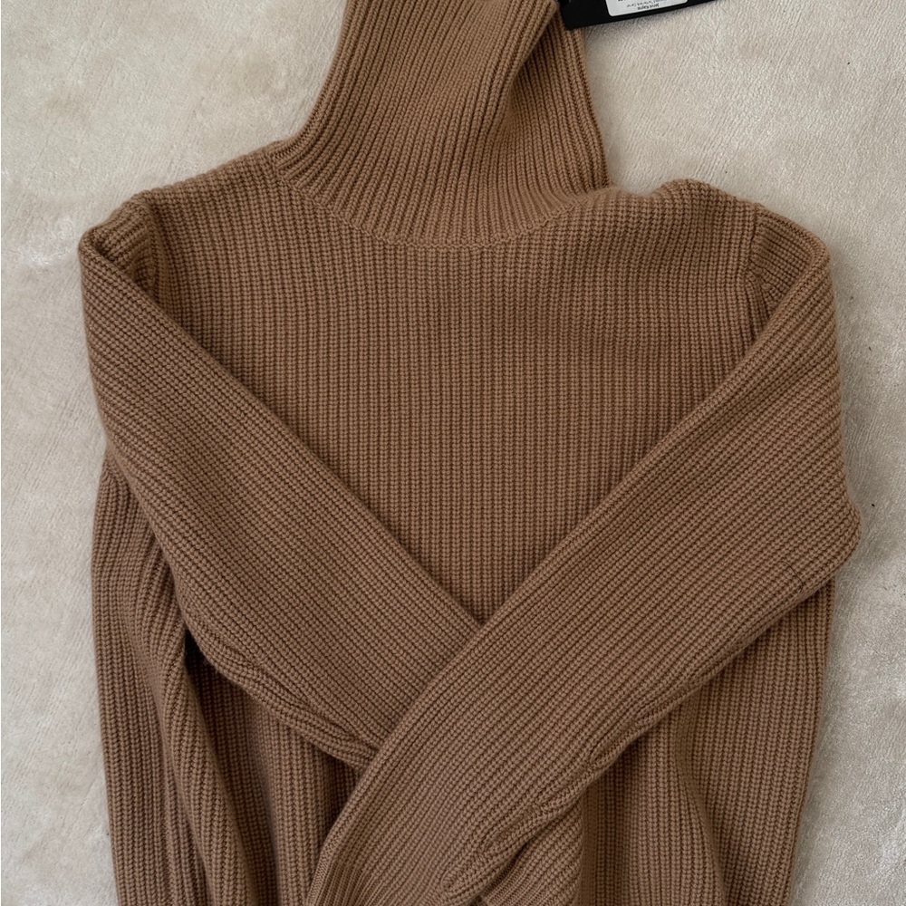 Jenni Kayne cropped ribbed turtleneck